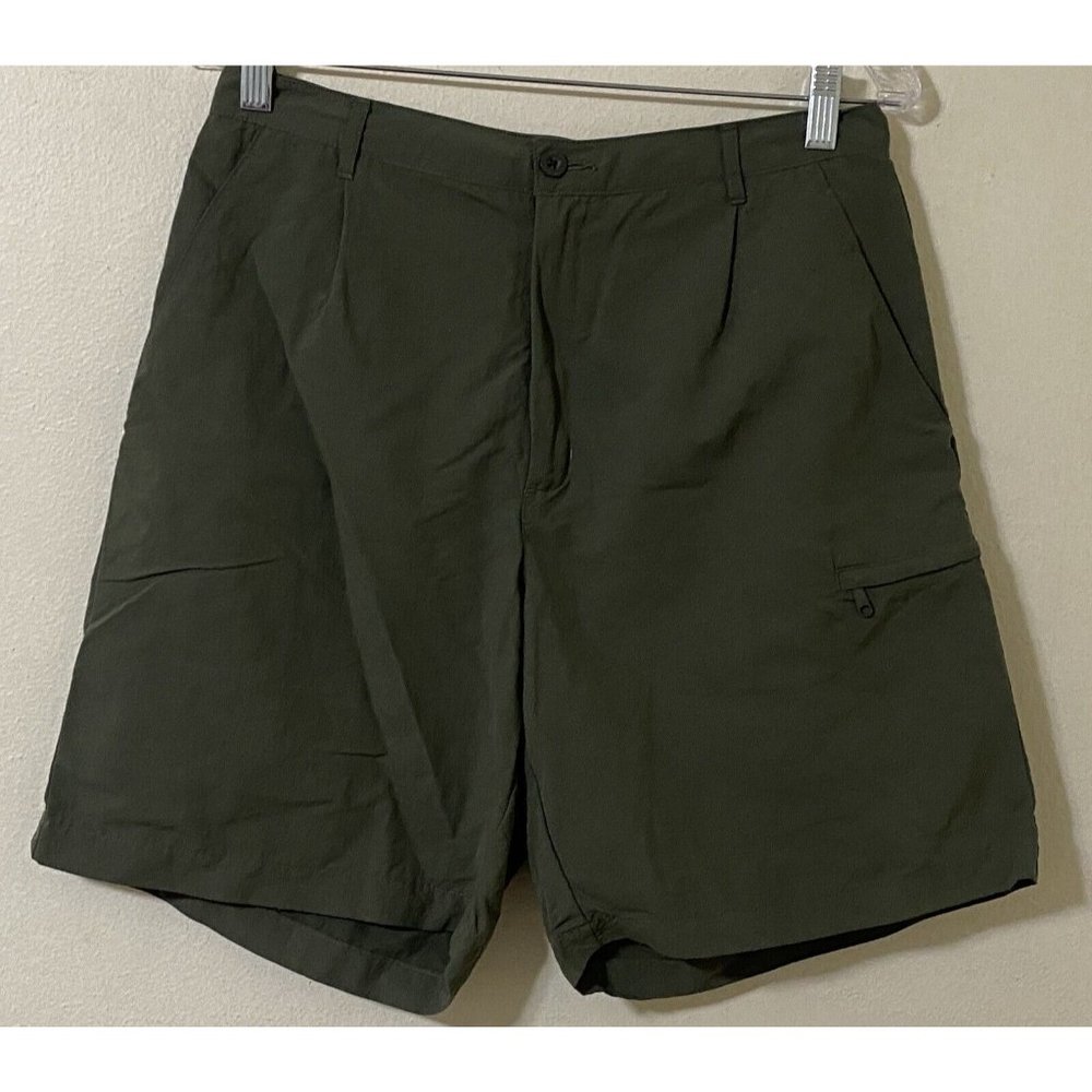 Royal Robbins Women's Size 10 Army Green Casual Hiking Shorts 30" x 8"